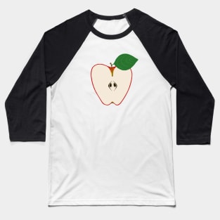 Apple half Baseball T-Shirt